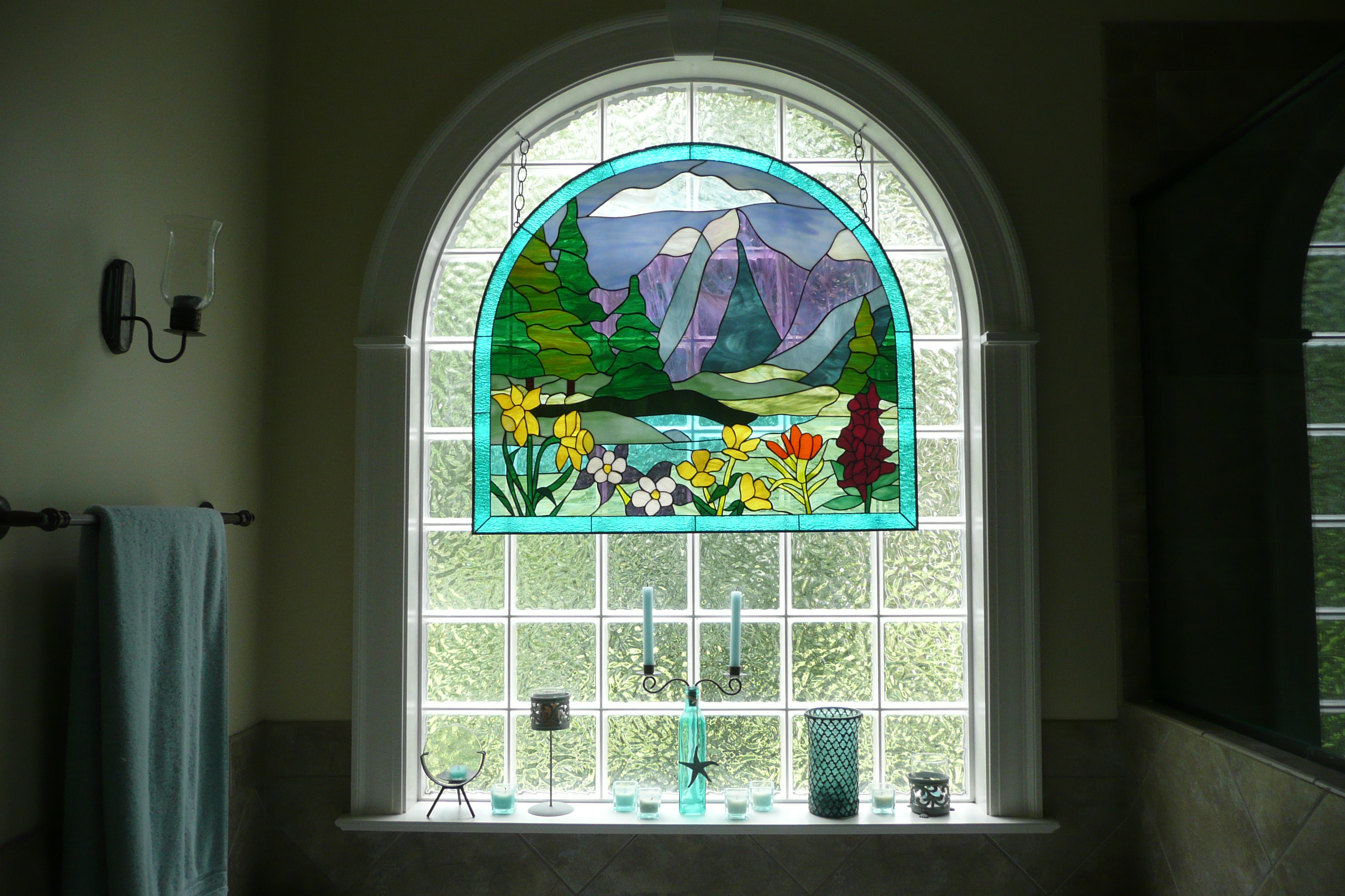 Custom Stained Glass, Beveled Windows & Lamps