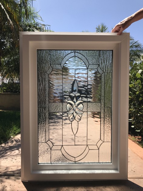 Vinyl Framed and Tempered Glass Insulated!! The 