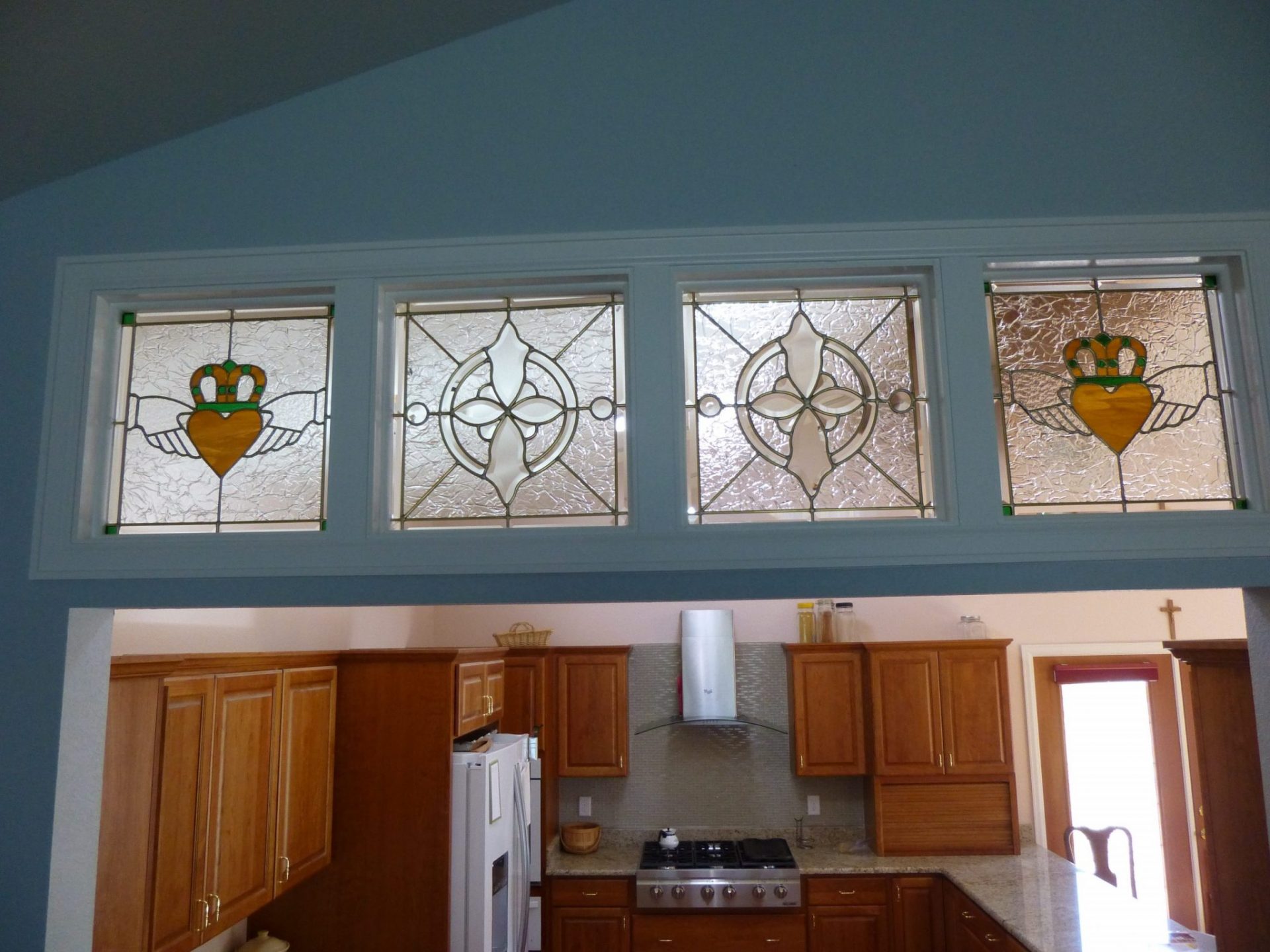 Stained Glass Transom Panels