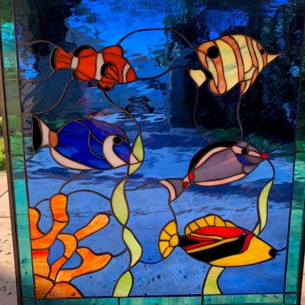 Beach And Ocean Stained Glass Windows. Navigate Our Catalog