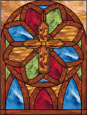 Stained Glass for Altar and Furniture | StainedGlassWindows.com